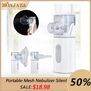 Mini Handheld Portable Mesh Nebulizer Silent Ultrasonic Steaming Inhaler Adult Kids Rechargeable Respirator Humidifier Nebulizer
Mini Handheld Portable Mesh Nebulizer Silent Ultrasonic Steaming Inhaler Adult Kids Rechargeable Respirator Humidifier Nebulizer