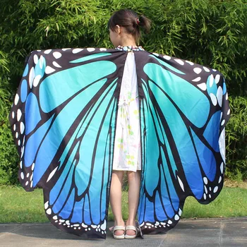 Kid Baby Girl Butterfly Wings Shawl Scarves Nymph Pixie Poncho Costume Accessory Jackets Fashion Coats Children Clothing Autumn 
Kid Baby Girl Butterfly Wings Shawl Scarves Nymph Pixie Poncho Costume Accessory Jackets Fashion Coats Children Clothing Autumn
