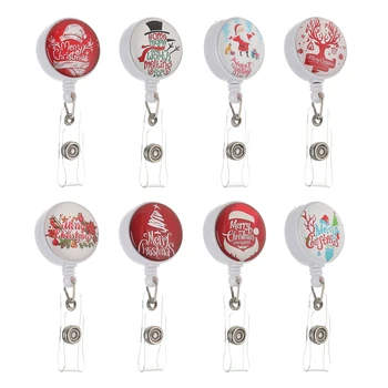 1pcs Christmas Badge Holder Fashion Name Card Holder Christmas Tree Cute Santa Claus Retractable Badge Reel Christmas Present 
1pcs Christmas Badge Holder Fashion Name Card Holder Christmas Tree Cute Santa Claus Retractable Badge Reel Christmas Present