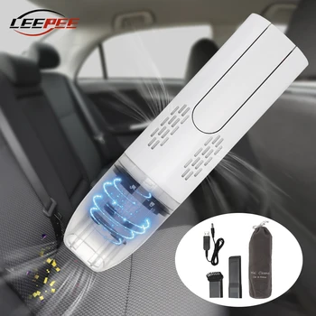 LEEPEE Car Vacuum Cleaner 75W Handheld Style Portable Wireless High Suction Wet and Dry Use Auto Accessories Household Universal
LEEPEE Car Vacuum Cleaner 75W Handheld Style Portable Wireless High Suction Wet and Dry Use Auto Accessories Household Universal
