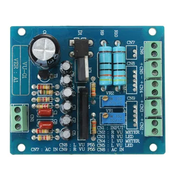 AC 12V Stereo VU Meter Driver Board Amplifier DB Audio Level Input with Backlit EM88
AC 12V Stereo VU Meter Driver Board Amplifier DB Audio Level Input with Backlit EM88