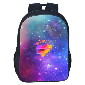 Likee Backpack for Student Bookbag LIKEE Video 1 App Laptop Backpack Double layer School Bags for Teenage Girls Travel Bag
Likee Backpack for Student Bookbag LIKEE Video 1 App Laptop Backpack Double layer School Bags for Teenage Girls Travel Bag