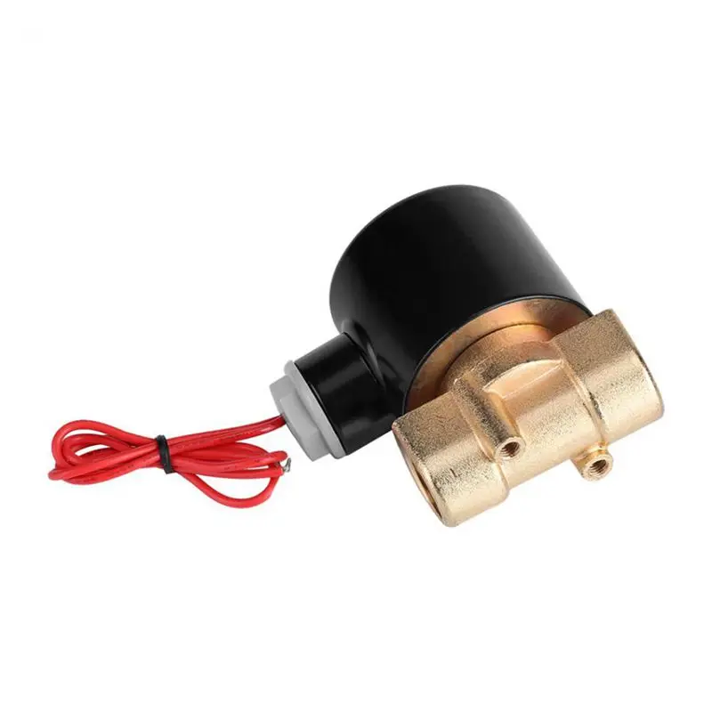 220V DN10 3/8in Electric Normal Closed Valve Electromagnetic Valve for Water Oil Air Gas Assortment
220V DN10 3/8in Electric Normal Closed Valve Electromagnetic Valve for Water Oil Air Gas Assortment