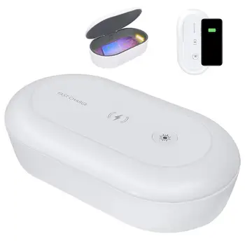 UV Smart Phone Sanitizer Portable UV Lights Cell Phone Sanitizer Cleaners Aromatherapy Function for All iPhone Android Cellphone
UV Smart Phone Sanitizer Portable UV Lights Cell Phone Sanitizer Cleaners Aromatherapy Function for All iPhone Android Cellphone