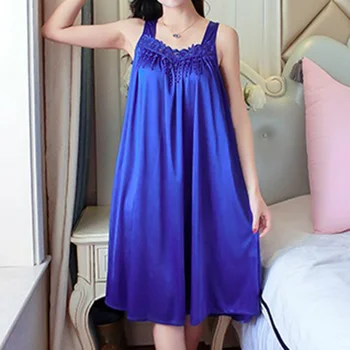 Pajamas Female Summer Sexy Lingerie Lace Sleepwear Nightdress O Neck Dress Nightie Gown Women Night Dress Homewear
Pajamas Female Summer Sexy Lingerie Lace Sleepwear Nightdress O Neck Dress Nightie Gown Women Night Dress Homewear