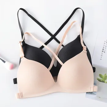 Women Back Beautify Bralette Ladies Front Closure Wire Free Bra Women Sexy Lingerie Confort Underwear Padded Gather Push Up Bra
Women Back Beautify Bralette Ladies Front Closure Wire Free Bra Women Sexy Lingerie Confort Underwear Padded Gather Push Up Bra