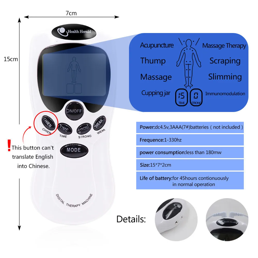 Neck Back Body Massage Electronic Pulse Simulator Device Hb00eeda19e6e4ce6899b8d1e88e048d65 - Neck Back Body Massage Electronic Pulse Simulator Device