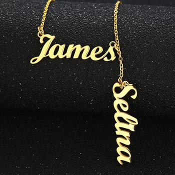 PERSONALIZED DAINTY DOUBLE NAMES NECKLACE CUSTOM TWO COUPLES NAMES NECKLACE JEWELRY NAME+FONT NUMBER
PERSONALIZED DAINTY DOUBLE NAMES NECKLACE CUSTOM TWO COUPLES NAMES NECKLACE JEWELRY NAME+FONT NUMBER