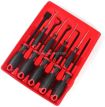 Scraper Hook and Pick Set for O-Ring, Ignition Systems, Intake Valves, Rrifle Bolt Faces, Seal Remover Soft Grip Assorted Shapes
Scraper Hook and Pick Set for O-Ring, Ignition Systems, Intake Valves, Rrifle Bolt Faces, Seal Remover Soft Grip Assorted Shapes