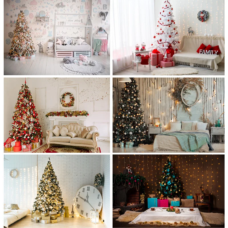 

Christmas Photography Backdrops Fireplace Baby Portrait Party Decor Photographic Backgrounds Photo Studio Photocall 21526JPT-03