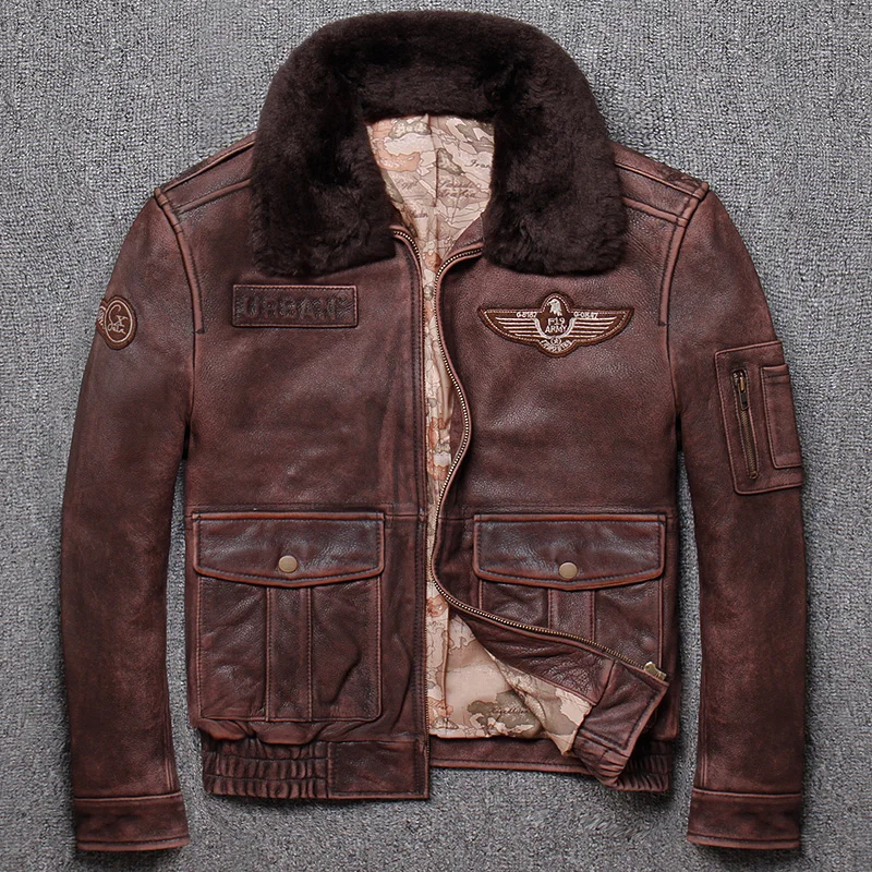 Фото Новая зимняя теплая классическая мужская куртка G1 стильные винтажные куртки из