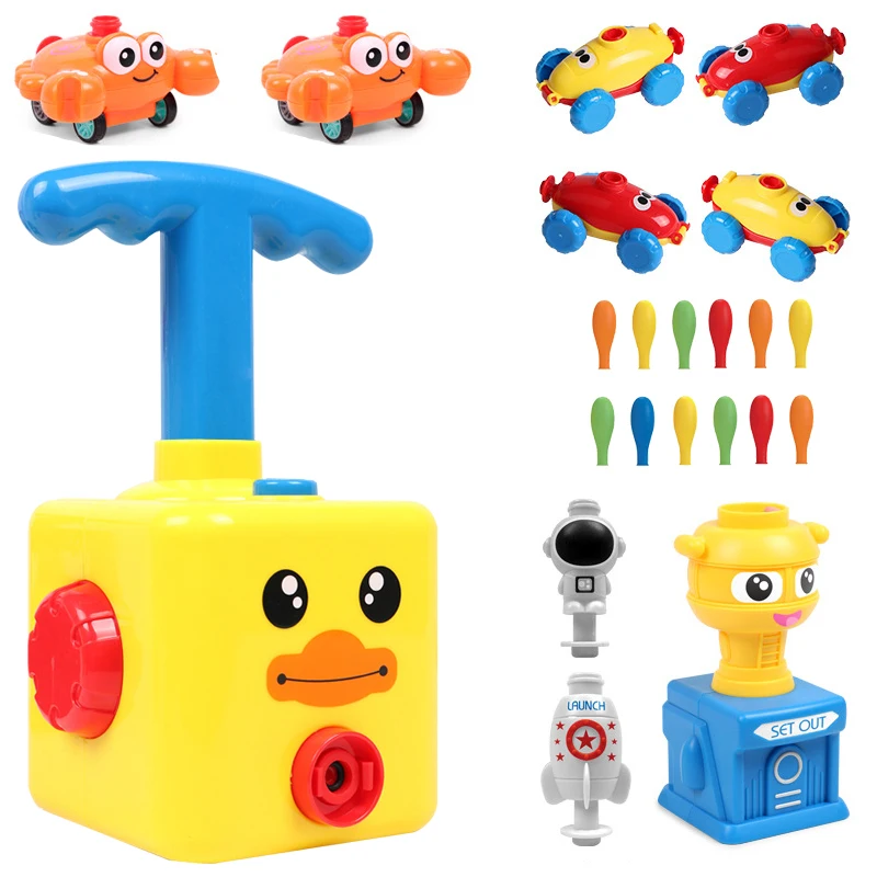 New Power Balloon Car Launch Tower Toy Fun Puzzle Education Air Power Inertia Balloon Car Science Experimen Toy For Children
New Power Balloon Car Launch Tower Toy Fun Puzzle Education Air Power Inertia Balloon Car Science Experimen Toy For Children