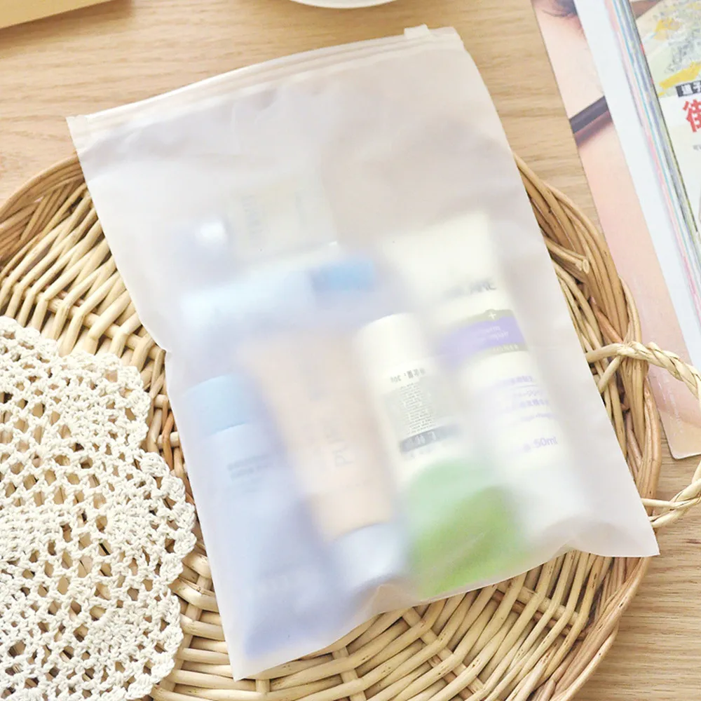 300Pcs/Lot 20*28cm Cosmetic Portable Household Matte Clear Organizer Bag Waterproof Accessories Poly Zipper Event Pouch
300Pcs/Lot 20*28cm Cosmetic Portable Household Matte Clear Organizer Bag Waterproof Accessories Poly Zipper Event Pouch