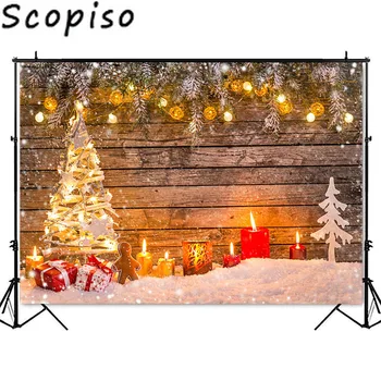Scopiso Christmas portrait backdrop for photography wood wall christmas tree winter snow candle photo background studio Props
Scopiso Christmas portrait backdrop for photography wood wall christmas tree winter snow candle photo background studio Props