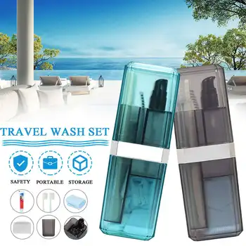 6pcs Portable Toothbrush Travel Case Toothbrush Holder Toothbrush Storage Box Organizer Travel Storage Box Bathroom Accessories 
6pcs Portable Toothbrush Travel Case Toothbrush Holder Toothbrush Storage Box Organizer Travel Storage Box Bathroom Accessories