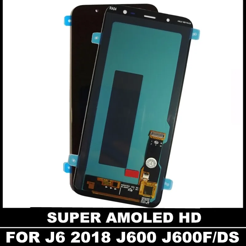 ЖК дисплей для samsung Galaxy J6 2018 J600 J600F/DS J600G/DS сенсорный экран дигитайзер сборка