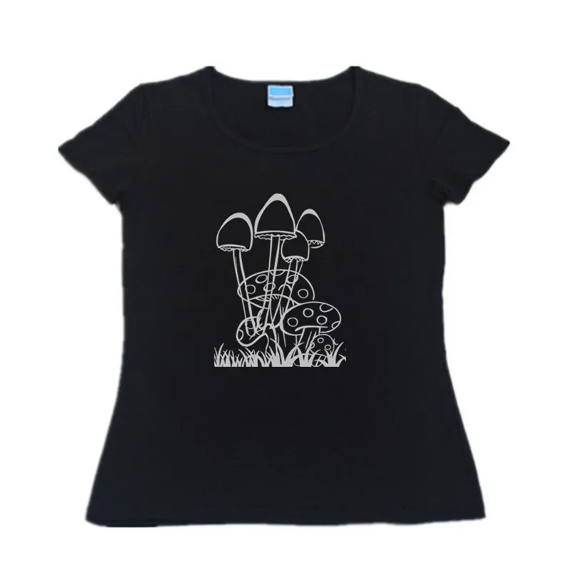 Sexy basic shirt Harajuku mushroom graphic print ladies T-shirt spring and winter short-sleeved t-shirt
Sexy basic shirt Harajuku mushroom graphic print ladies T-shirt spring and winter short-sleeved t-shirt