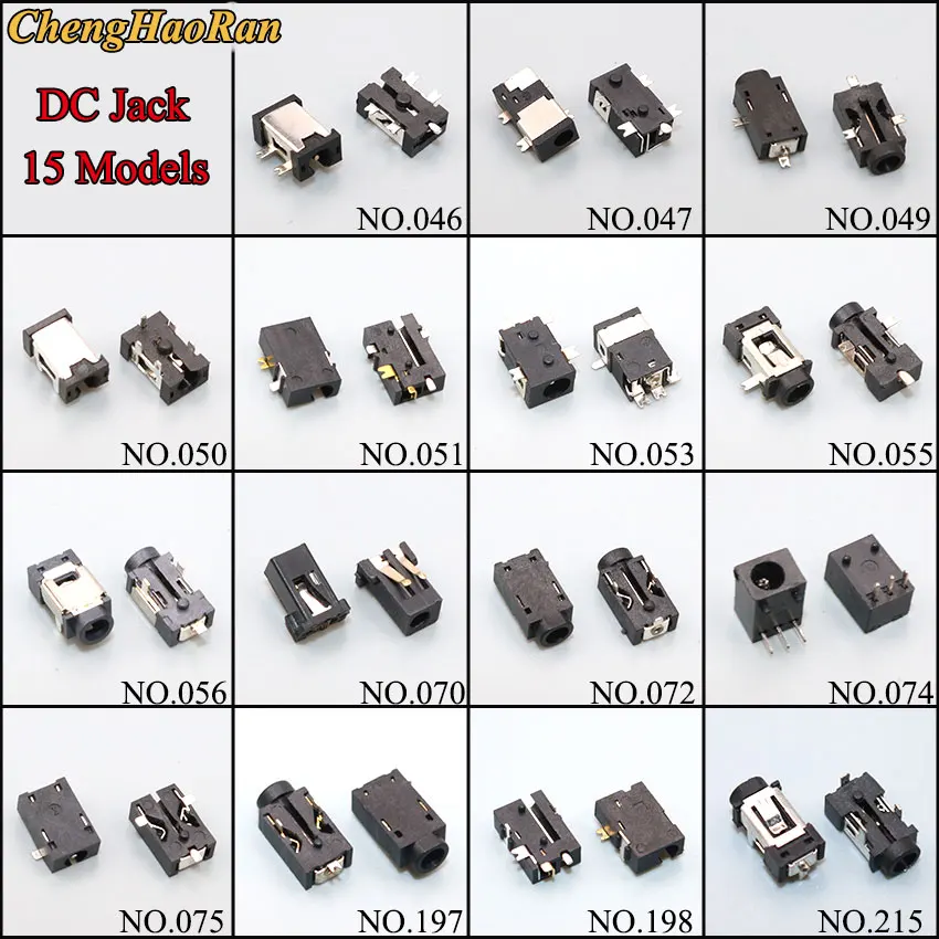 ChengHaoRan 15models Common Tablet DC Power Jack Socket Charging Connector for Lenovo/Onda/ALLDOCUBE/Chuwi/Voyo/Newman/....
ChengHaoRan 15models Common Tablet DC Power Jack Socket Charging Connector for Lenovo/Onda/ALLDOCUBE/Chuwi/Voyo/Newman/....