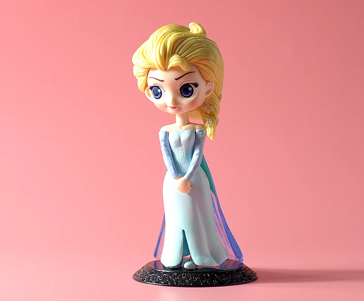 Q posket принцессы куклы принцессой Эльзой Анной Ариэль фигурка Харли Квинн игрушки