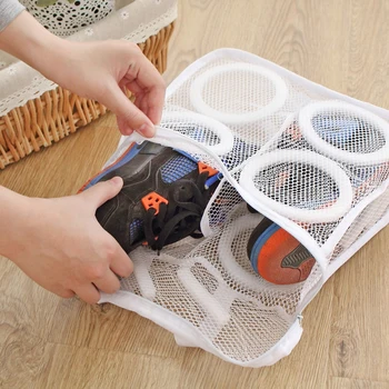 Storage Organizer Bags Mesh Laundry Shoes Bags Dry Shoe Organizer Portable Washing Bags Organizer
Storage Organizer Bags Mesh Laundry Shoes Bags Dry Shoe Organizer Portable Washing Bags Organizer