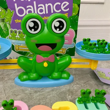 Math Match Game Board Toys Monkey Frog Cat Dog Pig Match Balance Game Scale Number Kids Early Educational Toy to add subtract 
Math Match Game Board Toys Monkey Frog Cat Dog Pig Match Balance Game Scale Number Kids Early Educational Toy to add subtract