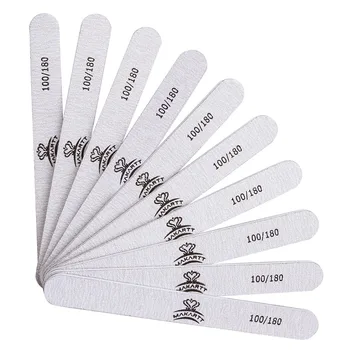 MAKARTT 10pcs Zebra Nail Files Washable Double-Side Emery Board 100/180 Round Nail Buffering Files Block G0259
MAKARTT 10pcs Zebra Nail Files Washable Double-Side Emery Board 100/180 Round Nail Buffering Files Block G0259