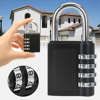 80*43*14mm Outdoor Gym Safely Code Lock Black Heavy Duty 4 Dial Digit Combination Lock Weatherproof Security Padlock 
80*43*14mm Outdoor Gym Safely Code Lock Black Heavy Duty 4 Dial Digit Combination Lock Weatherproof Security Padlock