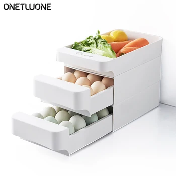 3-layer Drawer Type Kitchen Storage Container Egg Storage Box Vegetable Display Holder Food Storage Containers Kitchen Storage
3-layer Drawer Type Kitchen Storage Container Egg Storage Box Vegetable Display Holder Food Storage Containers Kitchen Storage