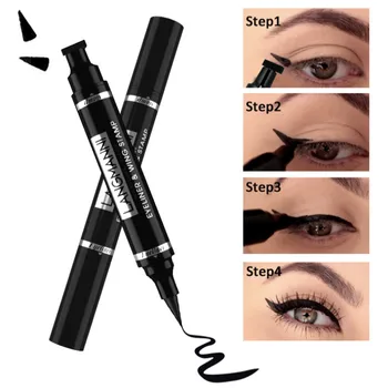 1PC Double-head Liquid Quick Dry Smooth Eyeliner Extremely Fine Cat Style Stamp Eyeliner Tattoo Tool Eyeliner Cosmetic TSLM1
1PC Double-head Liquid Quick Dry Smooth Eyeliner Extremely Fine Cat Style Stamp Eyeliner Tattoo Tool Eyeliner Cosmetic TSLM1