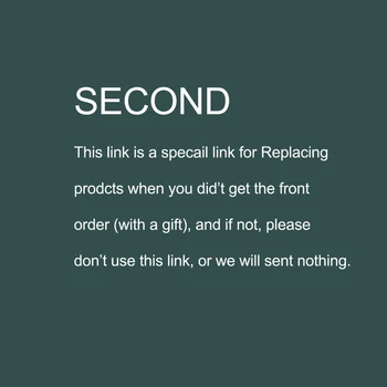 Hello, friend it is a link for replacing product, please don't order it before we talk, thanks.
Hello, friend it is a link for replacing product, please don't order it before we talk, thanks.