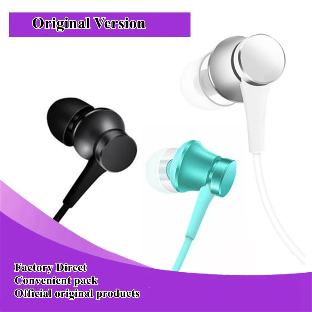Original Earphone Earbuds Headset 3.5MM Wire Control for Xiaomi Mi A3 CC9 CC9se Redmi Note 9 8 7 6A 5A 4X 5X Samsung Huawei | Электроника