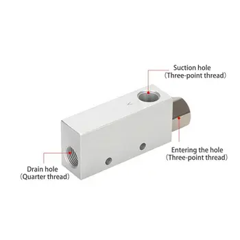 Generator Vacuum Valve Pneumatic Negative Pressure Switch CV-25HS Manipulator Pneumatic Component Control Accessories
Generator Vacuum Valve Pneumatic Negative Pressure Switch CV-25HS Manipulator Pneumatic Component Control Accessories