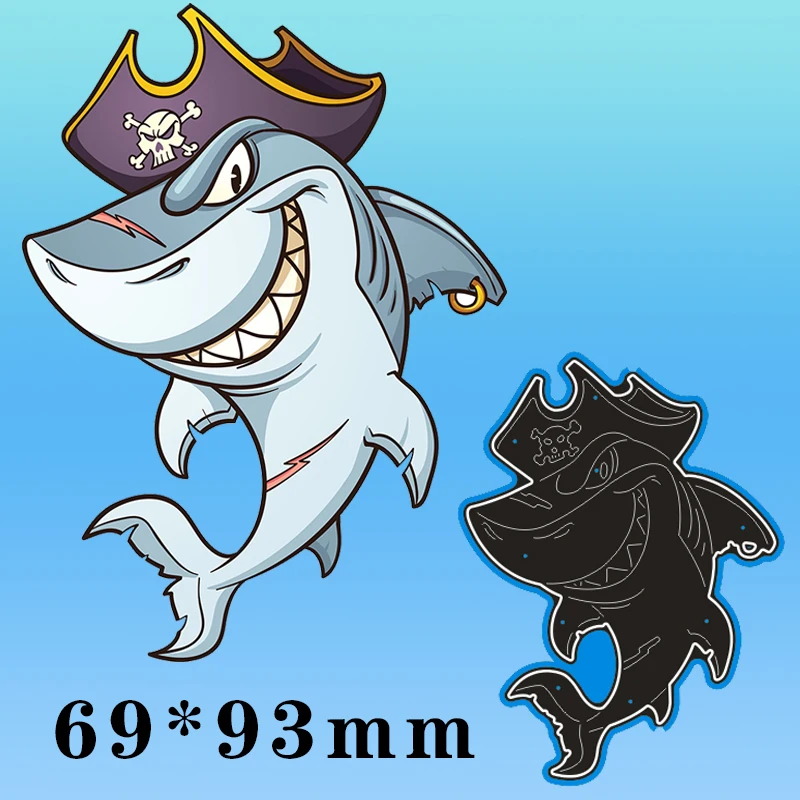 Metal steel Cutting Dies shark DIY Scrapbooking Photo Album Embossing paper Cards 69*93mm
Metal steel Cutting Dies shark DIY Scrapbooking Photo Album Embossing paper Cards 69*93mm