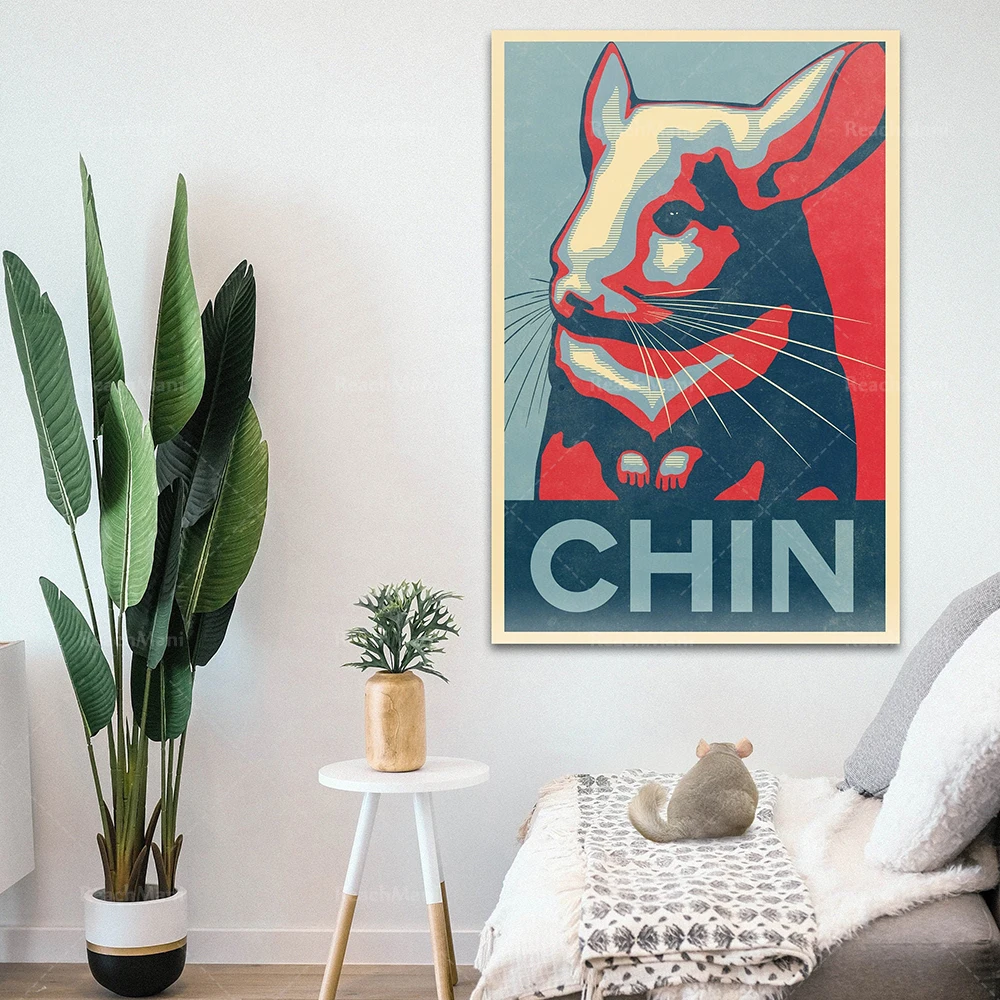 Vote Chinchilla for 2020 US Election | Poster for Art Lovers and Chinchilla Lovers!
Vote Chinchilla for 2020 US Election | Poster for Art Lovers and Chinchilla Lovers!