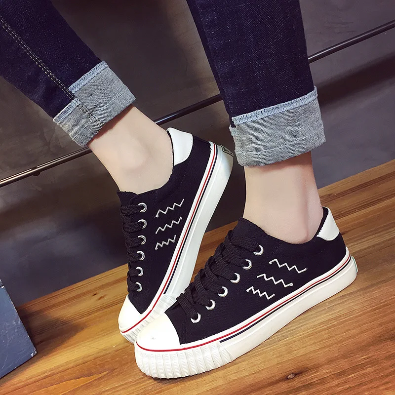 Yuan bu Spring And Autumn White Canvas Shoes Women's Korean-style Versatile COUPLE'S Lace-up Casual Students White Shoes Women's
Yuan bu Spring And Autumn White Canvas Shoes Women's Korean-style Versatile COUPLE'S Lace-up Casual Students White Shoes Women's