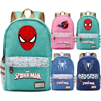 Comics Superhero Spider Venom Flowers Dot Boy Girl School bag Women Bagpack Teenagers Canvas Lady Femme Backpack
Comics Superhero Spider Venom Flowers Dot Boy Girl School bag Women Bagpack Teenagers Canvas Lady Femme Backpack