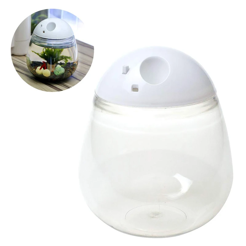 Aquarium LED Fish Bowl Mini Aquarium Betta Shrimp Fish Tank Accessories Acquarium Decoration Desktop Tank With Battery/Charger
Aquarium LED Fish Bowl Mini Aquarium Betta Shrimp Fish Tank Accessories Acquarium Decoration Desktop Tank With Battery/Charger