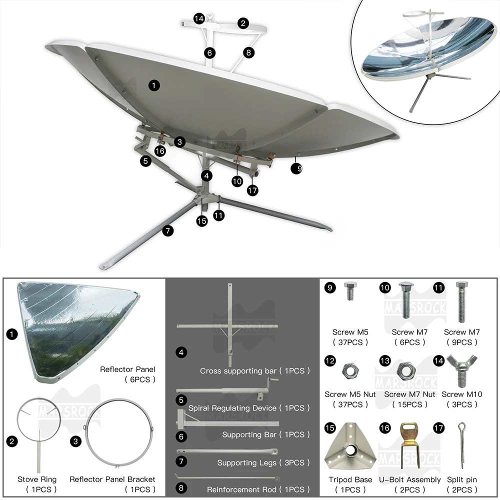 1800W Solar Cooker (10)