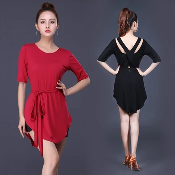 2020 New Latin dance costume girl dance skirt Women dance practice suit Tango Rumba Ballroom Fashion Modern Salsa Cha Cha dress
2020 New Latin dance costume girl dance skirt Women dance practice suit Tango Rumba Ballroom Fashion Modern Salsa Cha Cha dress