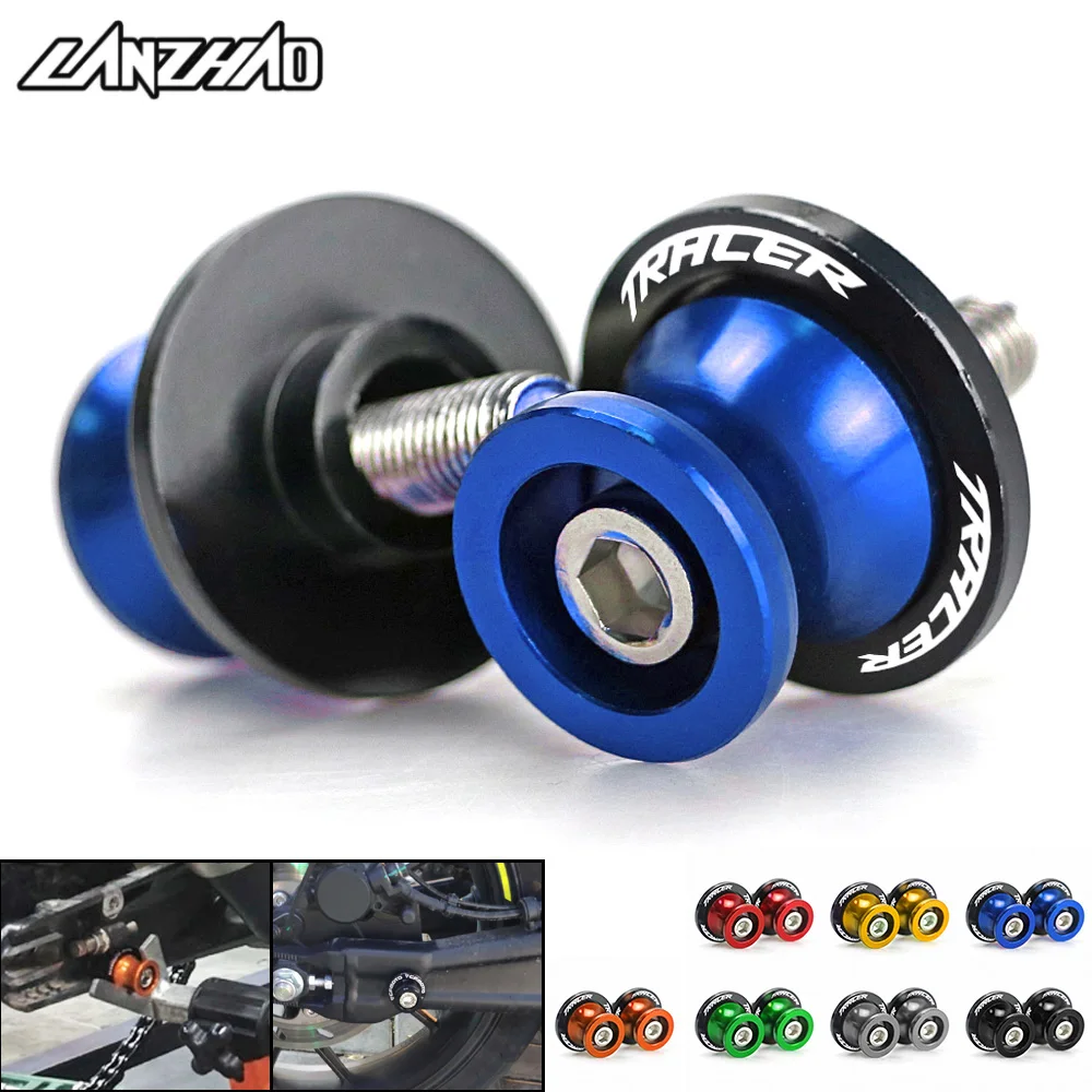 Tracer Motorcycle Swingarm Spools M6 Stand Screws CNC Aluminum Motorcycle Accessories for Yamaha Tracer7 Tracer9 900 700 7 9 GT
Tracer Motorcycle Swingarm Spools M6 Stand Screws CNC Aluminum Motorcycle Accessories for Yamaha Tracer7 Tracer9 900 700 7 9 GT