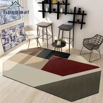 Nordic Simple Irregular Living Room Carpet Washable Modern Printed Bedroom Floor Geometric Carpet Children's Room Decoration Mat
Nordic Simple Irregular Living Room Carpet Washable Modern Printed Bedroom Floor Geometric Carpet Children's Room Decoration Mat