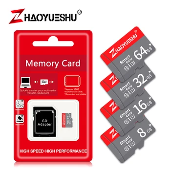 High speed memory card 16GB 32GGB Class10 Micro SD Card 64GB 128GB cartao de memoria flash drive Mini TF Card For Smartphone
High speed memory card 16GB 32GGB Class10 Micro SD Card 64GB 128GB cartao de memoria flash drive Mini TF Card For Smartphone