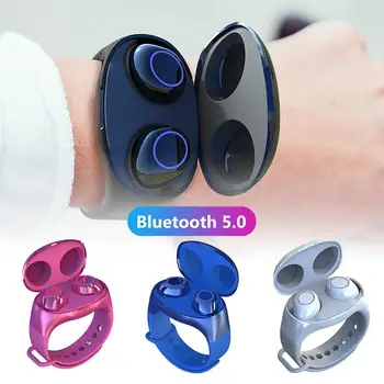 HM50 Bluetooth5.0 Wireless Music Call Earphone Waterproof Sport Earbuds Earpiece With Watch Charging Box
HM50 Bluetooth5.0 Wireless Music Call Earphone Waterproof Sport Earbuds Earpiece With Watch Charging Box