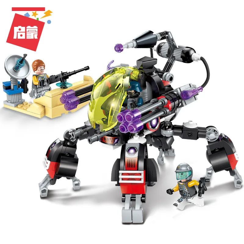 Enlighten Building Block High-Tech Era Shooting Robot 3 Figures 318pcs Educational Technic Bricks Toy For Boy Legoingly Gift
Enlighten Building Block High-Tech Era Shooting Robot 3 Figures 318pcs Educational Technic Bricks Toy For Boy Legoingly Gift