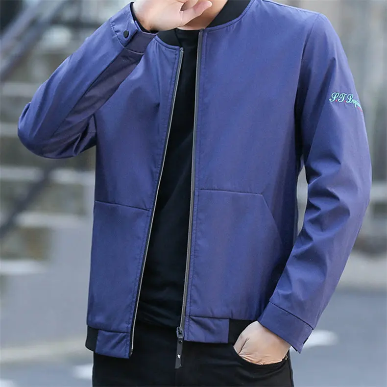 5XL Mens Jacket Autumn Bomber Jacket Coat Male Korean Japan Style Jacket Stand Baseball Collar Fashion Brand Hip Hop Streetwear 04