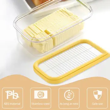 Portable Butter Storage Box Cutting Food With Lid Rectangle Container Sealing Storage Dish Cheese Keeper Kitchen Organizers
Portable Butter Storage Box Cutting Food With Lid Rectangle Container Sealing Storage Dish Cheese Keeper Kitchen Organizers