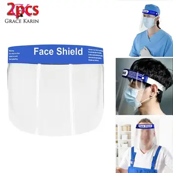 2pcs Safety Full Face Protecttive Mask Anti-fog Anti-droplets Transparent Hat Face Shield Clear Mask
2pcs Safety Full Face Protecttive Mask Anti-fog Anti-droplets Transparent Hat Face Shield Clear Mask