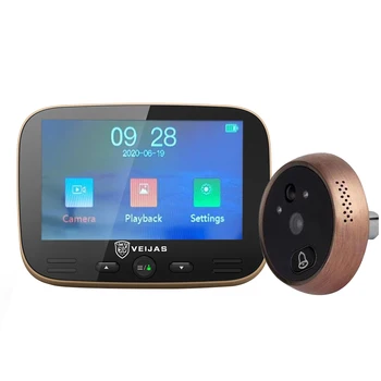 Motion Detection Door Camera Viewer Practical Night Vision Professional Home Digital Peephole Electronic 4.3 Inch Color Screen
Motion Detection Door Camera Viewer Practical Night Vision Professional Home Digital Peephole Electronic 4.3 Inch Color Screen