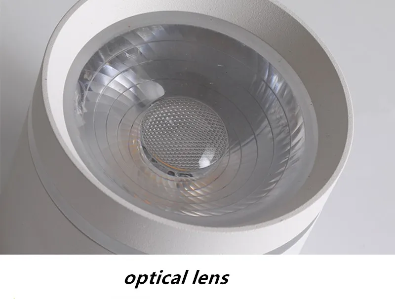 Dimmable Cylinder LED Downlights 7W 10W 12W COB LED Ceiling Spot Lights AC85~265V LED Background Lamps Indoor Lighting