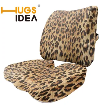HUGSIDEA Leopard/Stripes Design Seat Cushion on Chair Soft Mesh Cushion Office Chair Cushions Back Cushion 2Pcs/Set Breathable
HUGSIDEA Leopard/Stripes Design Seat Cushion on Chair Soft Mesh Cushion Office Chair Cushions Back Cushion 2Pcs/Set Breathable
